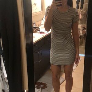 Brandy Melville striped T-shirt dress One Size